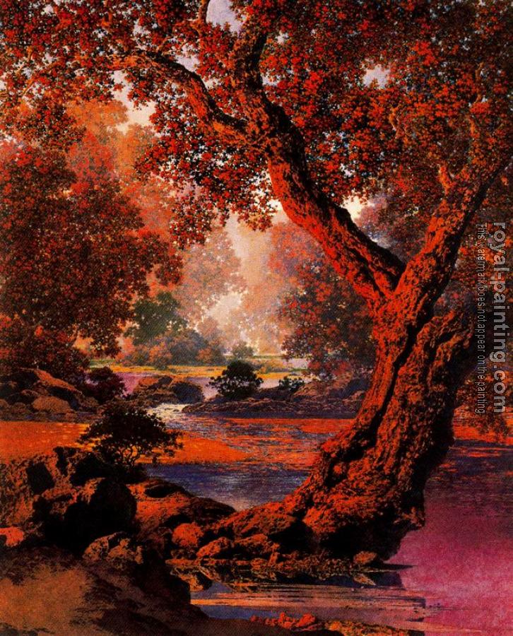 Maxfield Parrish : Autumn Brook